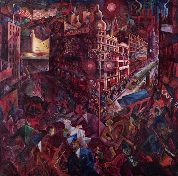 01_George Grosz, Metropolis