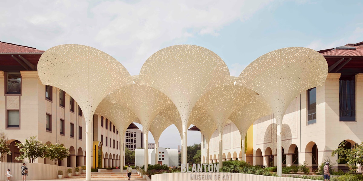 le Blanton Museum of Art par l'agence Snohetta