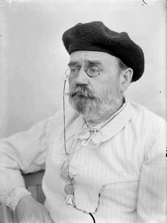  Autoportrait au Béret par Émile Zola 