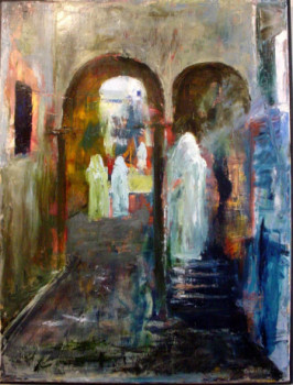 Œuvre contemporaine nommée « Souk », Réalisée par GUILLOU