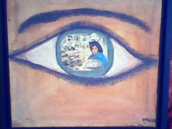 Œuvre contemporaine nommée « reflet », Réalisée par BENABAD