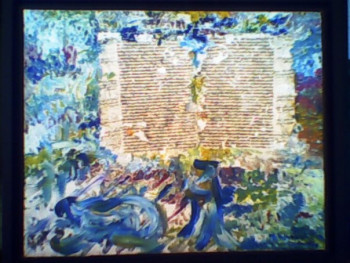 Œuvre contemporaine nommée « manuscrit », Réalisée par BENABAD