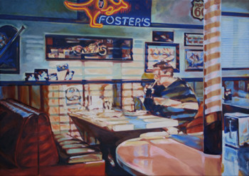 Œuvre contemporaine nommée « Foster's 2010 », Réalisée par JEAN FRANçOIS VAUTRIN