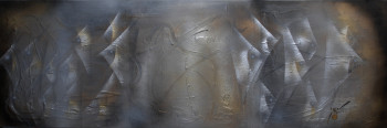 Œuvre contemporaine nommée « Carangues miroirs », Réalisée par YVES LEDOUX