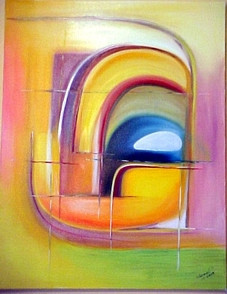Œuvre contemporaine nommée « Signature (Cubisme) », Réalisée par ISRADAN