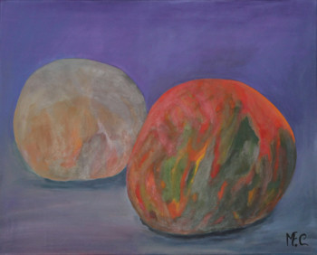 Œuvre contemporaine nommée « reflets ou lumière », Réalisée par MARIA COUTINHO / MARIA C.