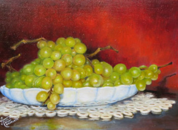 Œuvre contemporaine nommée « Le raisin italien », Réalisée par ALICE DENAT-BOURGADE