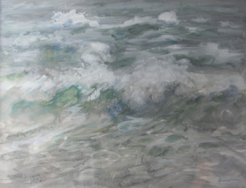 Œuvre contemporaine nommée « 01728 - Vagues », Réalisée par HENRY SIMON
