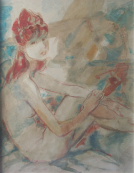 Œuvre contemporaine nommée « 02639 - Nu », Réalisée par HENRY SIMON