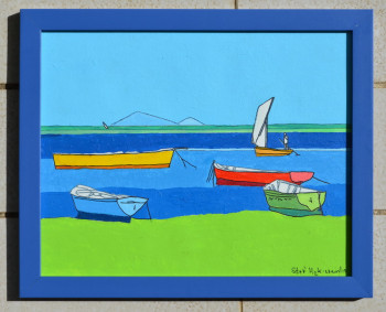 Œuvre contemporaine nommée « Roches Noires », Réalisée par STEFH2K