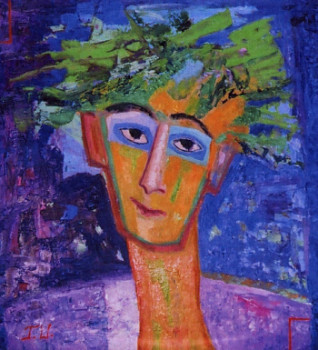 Œuvre contemporaine nommée « Christ », Réalisée par FRANCE WAGNER