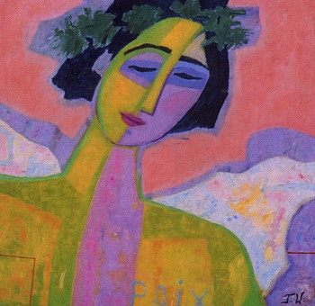 Œuvre contemporaine nommée « L'ascension », Réalisée par FRANCE WAGNER