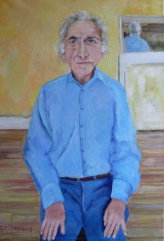 Œuvre contemporaine nommée « Portrait d'homme », Réalisée par GéRARD DELHAYE