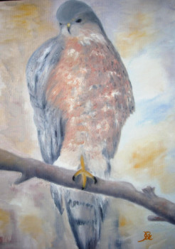 Œuvre contemporaine nommée « BEL OISEAU BEL OISEAU 200 1 8P 33x46 », Réalisée par CBC