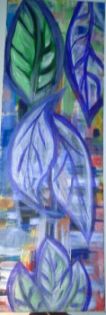 Œuvre contemporaine nommée « Peinture acrylique 2662 », Réalisée par FARIDA LOUNIS