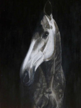Œuvre contemporaine nommée « ALBA », Réalisée par MICHELINE HANRARD LADOUL MHL.