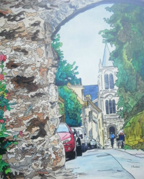 Œuvre contemporaine nommée « Montfort l'Amaury », Réalisée par JOëL