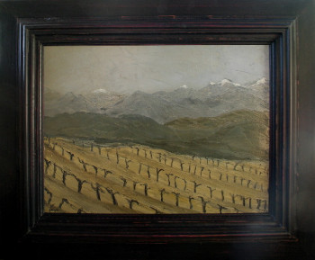 Œuvre contemporaine nommée « Vigne d'Aléria », Réalisée par ASCOPA