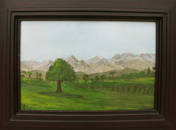 Œuvre contemporaine nommée « Plaine d'Aléria », Réalisée par ASCOPA