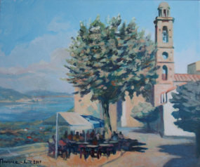 Œuvre contemporaine nommée « Corse "Lumio, baie de Calvi" », Réalisée par MAXENCE GERARD