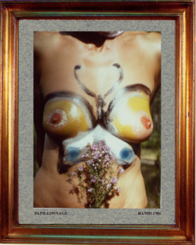 Œuvre contemporaine nommée « 1986 Papillonnage », Réalisée par EMILE RAMIS