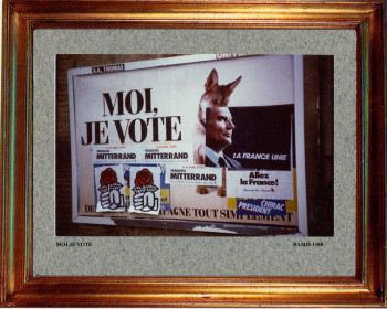 Œuvre contemporaine nommée « 1988 Moi je vote », Réalisée par EMILE RAMIS