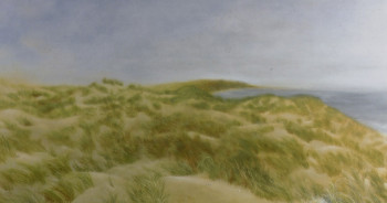 Œuvre contemporaine nommée « Dunes d'Île d'Oléron », Réalisée par ADRIENNE JALBERT