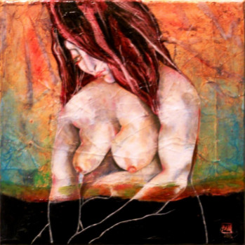 Œuvre contemporaine nommée « Topless rose », Réalisée par MARAVALPA