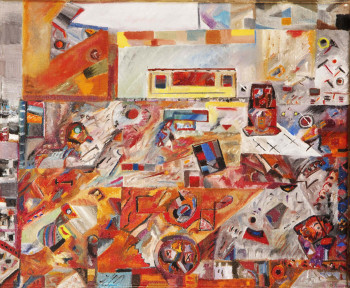 Œuvre contemporaine nommée « Figuration du songe », Réalisée par LAURENCE LALFERT