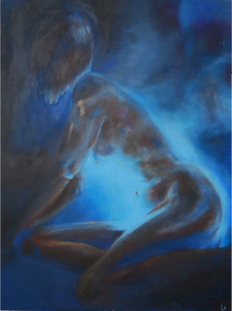 Œuvre contemporaine nommée « un ange passe », Réalisée par HéLèNE DESSALLE