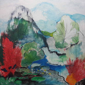 Œuvre contemporaine nommée « "Subaquatique" », Réalisée par CéLINE VAYE
