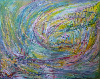 Œuvre contemporaine nommée « Voyage 33 », Réalisée par MIRA PIOTROWSKA