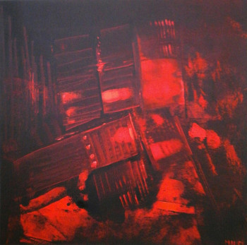 Œuvre contemporaine nommée « PETITS PASSAGES », Réalisée par MIREILLE MAURY
