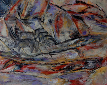 Œuvre contemporaine nommée « "Emergence" », Réalisée par CHANTAL GM