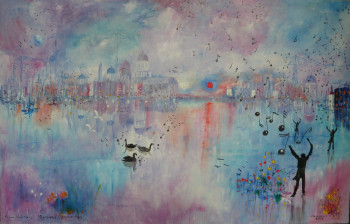 Œuvre contemporaine nommée « Enigma Variations,Bulgarie,ME-MYSELF and I », Réalisée par FRANçOIS-VASSIL ANDREEFF