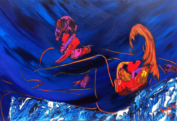 Œuvre contemporaine nommée « N°304 Libertad », Réalisée par NADODO