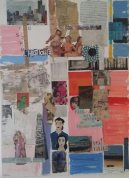 Œuvre contemporaine nommée « Décors et modèles », Réalisée par ODILE GASLONDE