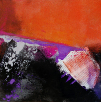 Œuvre contemporaine nommée « DECHIRURE 2 », Réalisée par MIREILLE MAURY