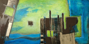Œuvre contemporaine nommée « 101216-2 », Réalisée par JHBARRAU