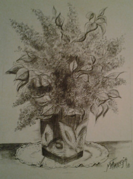 Œuvre contemporaine nommée « fleurs de Confolens », Réalisée par FARRUGIA