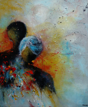 Œuvre contemporaine nommée « FEVRIER », Réalisée par MIREILLE MAURY