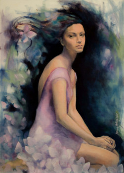 Œuvre contemporaine nommée « Papillons mélancoliques », Réalisée par DORINACOSTRAS