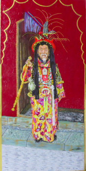 Œuvre contemporaine nommée « Vieux chinois », Réalisée par CAPITAINE52