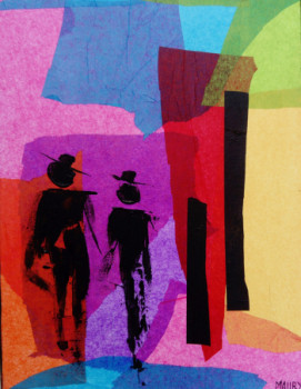 Œuvre contemporaine nommée « MATINALE », Réalisée par MIREILLE MAURY