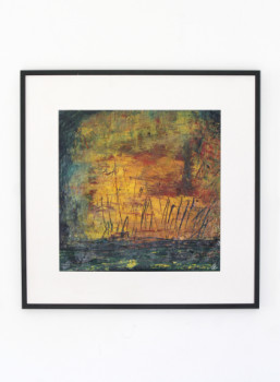 Œuvre contemporaine nommée « Au seuil du jardin », Réalisée par GRUBERT
