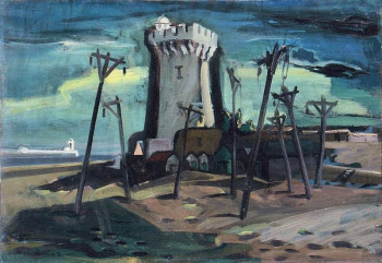 Œuvre contemporaine nommée « La Tour d'Arundel », Réalisée par MAURICE BUFFET