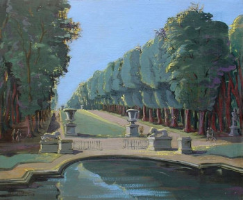 Œuvre contemporaine nommée « Le Parc de Versailles », Réalisée par MAURICE BUFFET