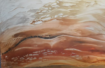 Œuvre contemporaine nommée « pourquoi courir dans le desert alors que j'ai mal au dos », Réalisée par MARIE NUTTALL
