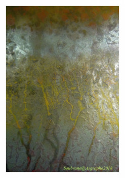 Œuvre contemporaine nommée « ABSTRACTION 2018 N4 », Réalisée par ASGRAPHE2023