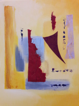 Œuvre contemporaine nommée « Peinture acrylique 3583 », Réalisée par SYLVIE DUPRAZ